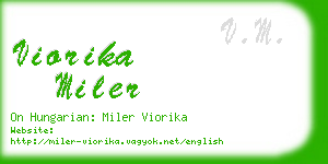 viorika miler business card